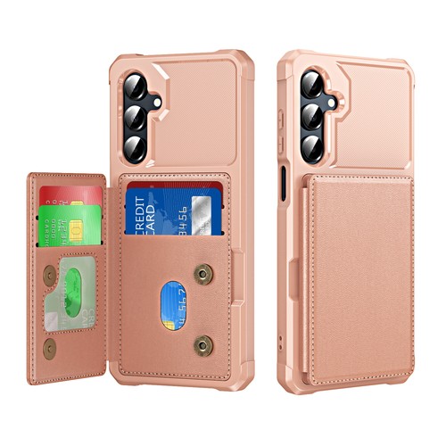 Flip Magnet Leder Karten Halter Handy Hülle für Samsung S25 Ultra S25+ S25 - Bild 42 von 49