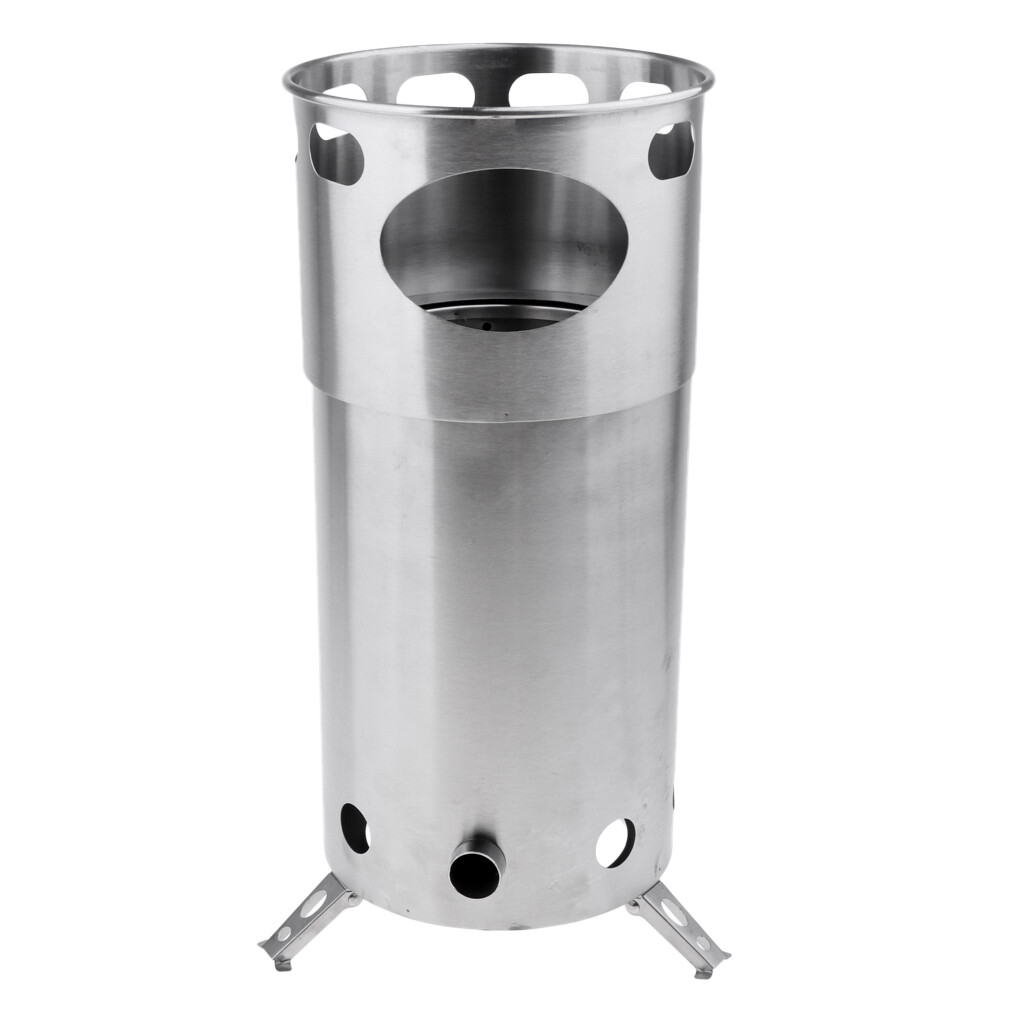 Mini cuisinière à bois Brûleur de camping Pique-nique Sac à dos Mini cuisinière à bois Brûleur de camping Pique-nique Sac à dos