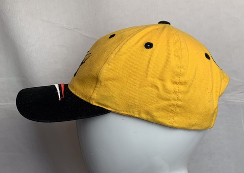 Nascar Hat Penzoil Chase Authentic Steve Park Yellow Trucker Snapback Cap - Picture 7 of 12