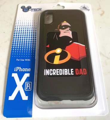 NEW DISNEY PARKS D-TECH INCREDIBLE DAD PHONE CASE FITS APPLE iPHONE XR 