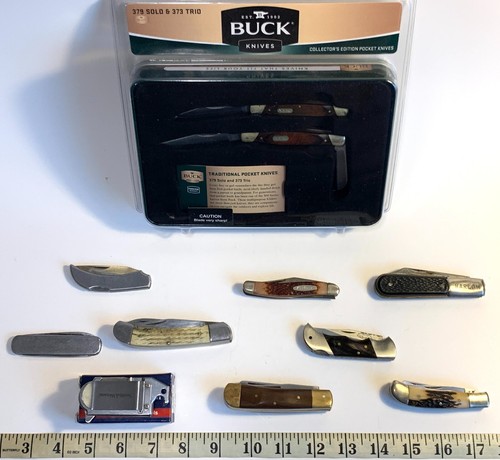 Pocket Knives LOT Vintage and NEW Browning,Buck,Kabar,Barlow,Boker NR! - Picture 20 of 24
