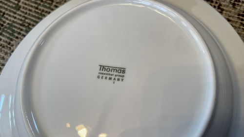 U PICK Rosenthal Vario Thomas Alemania Ensaladera Triangular y Sopa Cuencos Blanco - Imagen 8 de 10