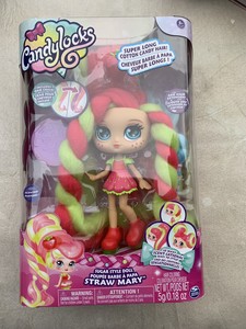 cotton candy hair doll