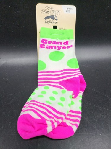1 Pair Grand Canyon Socks Size Toddler 3-8 New