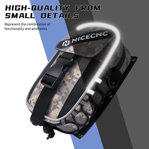 For Yamaha Raptor 700 700R 700RSE 2006-2022 Front Fender Tool Pack Storage Bag - Picture 7 of 11
