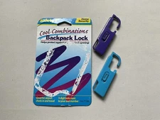 Safety 1st Backpack Luggage Combination Color Locks (2) Travel with Instructions