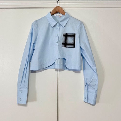 Neu ohne Etikett PH5 Größe XS Nala Baumwolle kurz geschnittenes Shirt $ 255