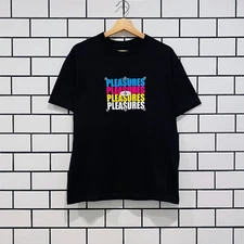 PLEASURES CMYK T-SHIRT BLACK