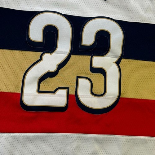 Nike Anthony Davis NOLA Pelicans Earned City Edition Swingman Jersey Size XL - Picture 9 of 12