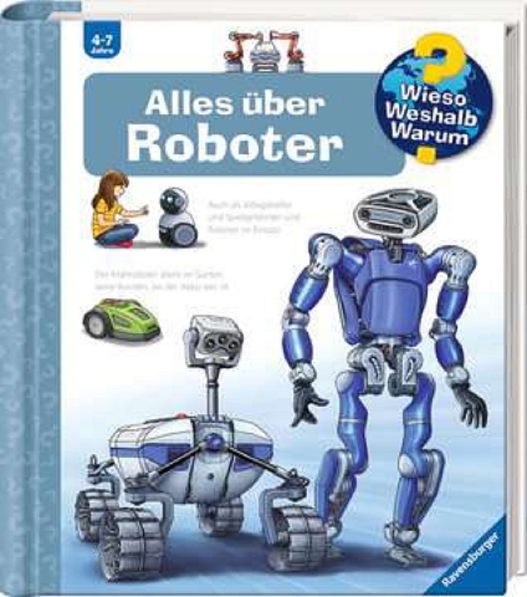 Thumbnail - Ravensburger Kinderbuch Wieso Weshalb Warum? Alles Über Roboter | Buch