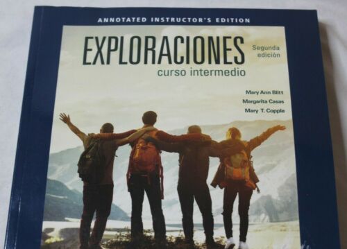 Exploraciones Curso Intermedio Teacher & Student Edition Textbook Set - Foto 2 di 3