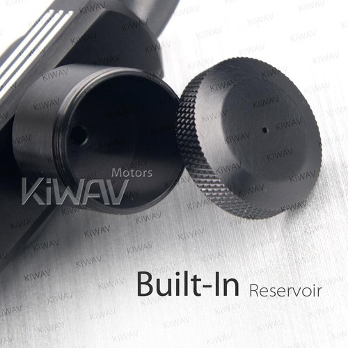 Custom Rear Brake Master Cylinder 9/16" bore Black Braking Systems - Picture 2 of 8