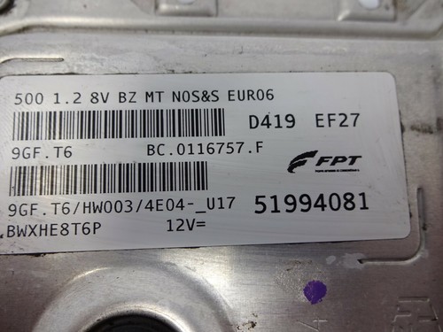 Centralita del motor CITROEN Peugeot DCM6.2A 9822370980 HW 9809447980  - Picture 2 of 2
