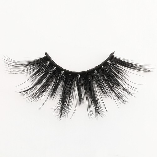 Handmade Natural Long False Eyelashes Eye Lashes Extension 5D Real Mink Hair - Picture 8 of 9