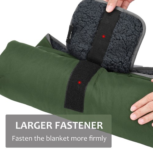 Sherpa Fleece Stadium Windproof Mat for Boat, Outdoors Waterproof Throw Blanket - Picture 6 of 10