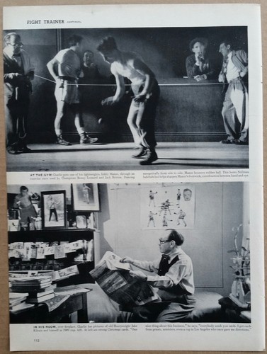 Fotoessay "Kampftrainer" LIFE Magazin vom 12. Februar 1951 Ausgabe & mehr... - Bild 5 von 9