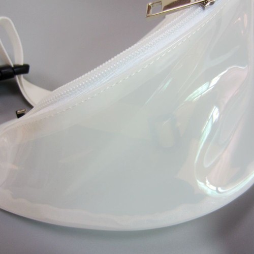Large Capacity Clear Chest Bag Lightweight PVC Fanny Pack Unisex - Picture 11 of 20