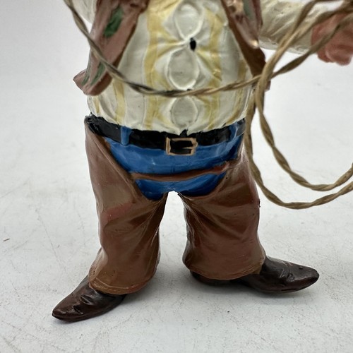 Vaquero Papá Noel adorno de Navidad casa de vacaciones - Imagen 3 de 13