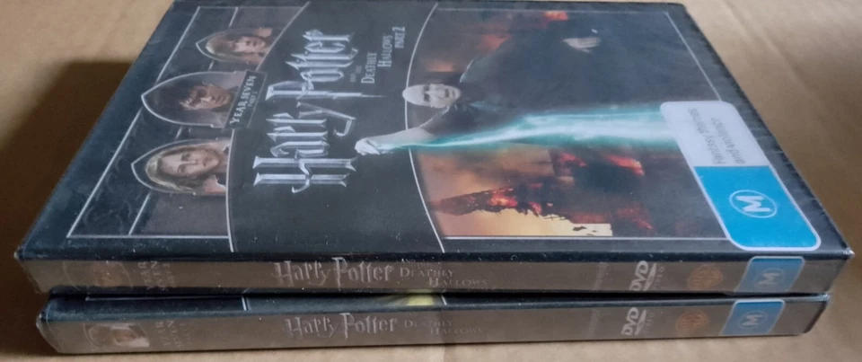 Harry Potter and the Deathly Hallows 1 & 2 2x DVDs Brand New / Sealed R4 - Image 2 of 4