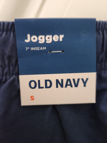New Old Navy Mens Stretch Flex Cargo Jogger Shorts 7-in Inseam - Small-Navy Blue - Bild 3 von 3
