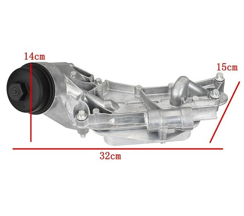OIL COOLER FILTER HOUSING GASKET FOR CHEVROLET AVEO CRUZE ORLANDO 1.4, 1.6, 1.8 - Picture 9 of 11