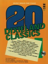 Twenty Dixieland Classics - Music Minus One Piano Book and CD 000190506