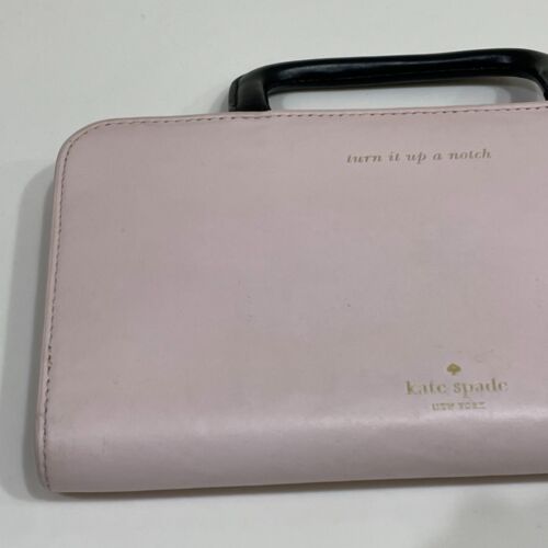 Kate Spade New York Jazz Things Up Boom Box Zip Around Wallet Pink Very Good - Picture 10 of 20