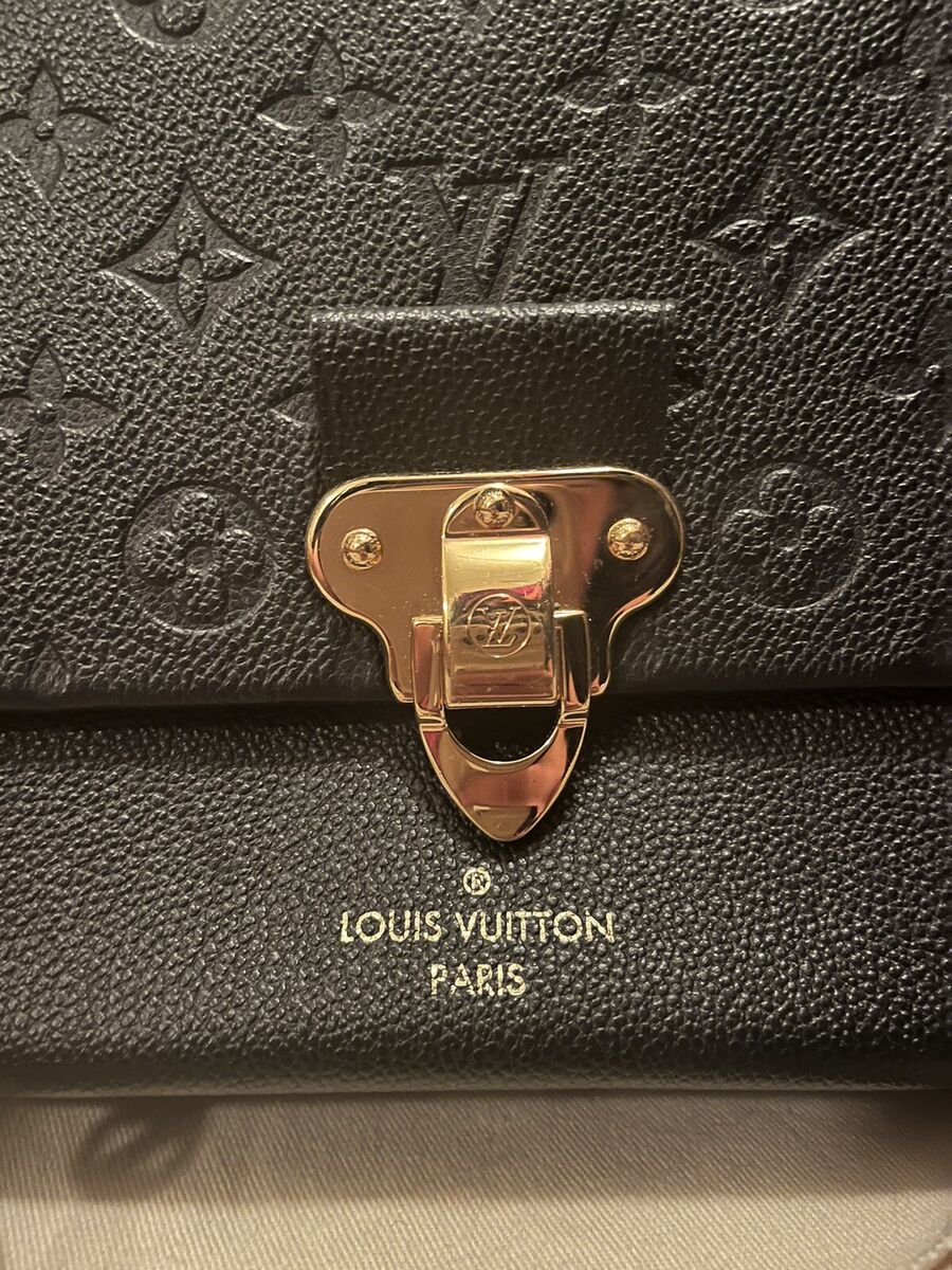 Louis Vuitton Vavin Shoulder Bag PM Black Leather | eBay Louis Vuitton Vavin Shoulder Bag PM Black Leather | eBay
