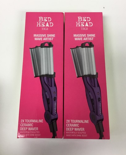 10 QTY TIGI Bed Head Massive Shine Wave Artist 2x Tourmaline Ceramic Waver - Picture 2 of 3