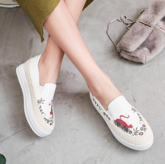 Da Donna Piatto Metà piattaforma Weave Scarpe Da Tela Ginnastica Mocassini Scarpe Di Tela Da Espadrillas Mocassino # 951371 Da Donna Piatto Metà piattaforma Weave Scarpe Da Tela Ginnastica Mocassini Scarpe Di Tela Da Espadrillas Mocassino # 951371