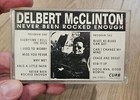 Delbert McClinton Never Been Rocked Enough Promo Advance Cassette – CURB Records