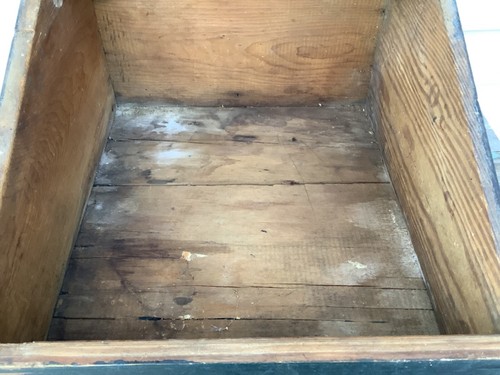 Antique Slant Top Primitive General Store Merchant School Master Writing Desk - Picture 8 of 24