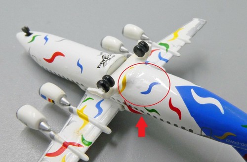 Sabena RJ-100 Reg: OO-DWD Herpa Scale 1:500 Diecast model 509619 - Picture 4 of 8