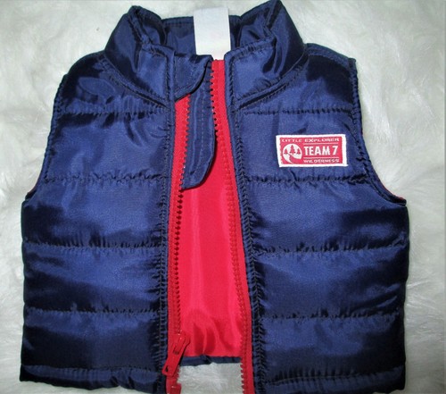 Healthtex Puffer Vest Boys Newborn Little Explore Full Zip Polyester EUC - Picture 2 of 3