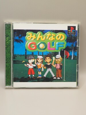 MINNA NO GOLF PS1 SONY PLAYSTION JAPAN EVERYONE'S GOLF M287
