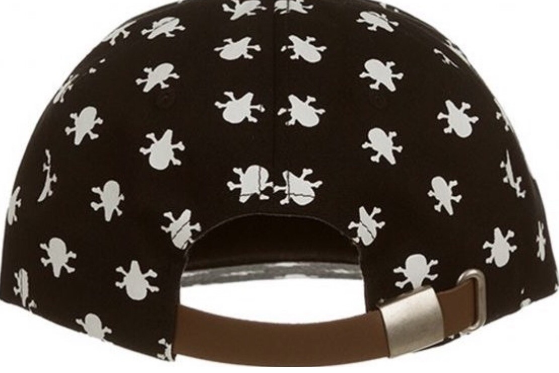 Ice Cream Snap Back Hat Black Skull Logo Billionaire Boys