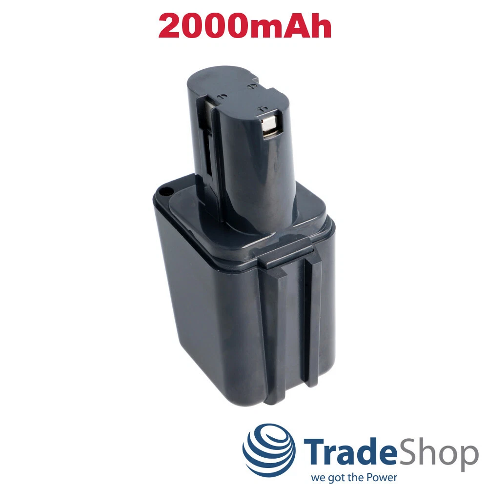 Ni-MH Akku ersetzt Bosch 2607335095 2607335103 2607335012 / 9,6V