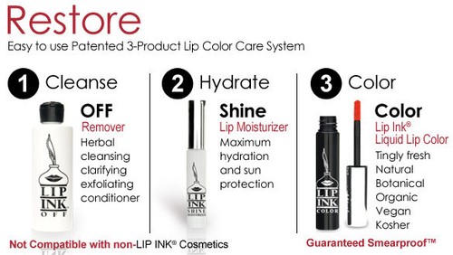 LIP INK Organic Smearproof Liquid Lipstick - Lemon Toner - Picture 3 of 5