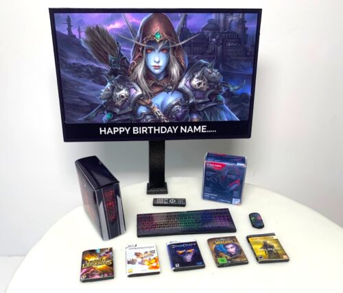VOLLSTÄNDIG PERSONALISIERT Kinder Erwachsene Gaming PC Geburtstag Kuchen Topper | Meer der Diebe - Bild 4 von 12
