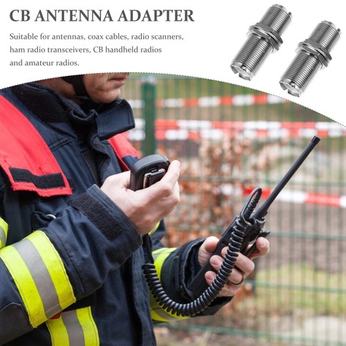 2 Pcs UHF Adapter Aerial Connectors Female Coupler Coax Inner Wire - Zdjęcie 10 z 11