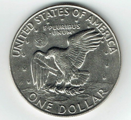 1972 D Eisenhower Dollar Circulated US Mint Coin Ike - Picture 4 of 5