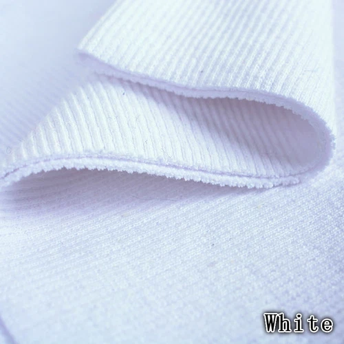 2*2 Baumwolle Stretch Pullover Bund Bein Arme Bündchen Strick Jersey Rippborte Stoff - Bild 42 von 67