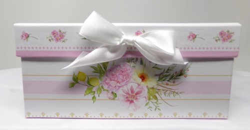 Delton Products 4,9" Pfingstrose Katze Porzellan Becher Untersetzer Löffel Set in Geschenkbox - Bild 4 von 4