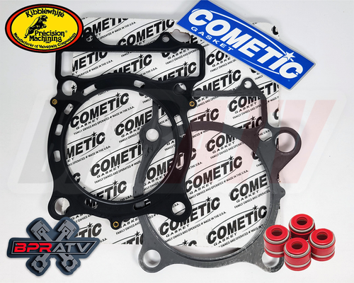 Outlaw 500 Kibblewhite Valves Springs Cylinder Wiseco Piston Top End Rebuild Kit - Picture 13 of 24