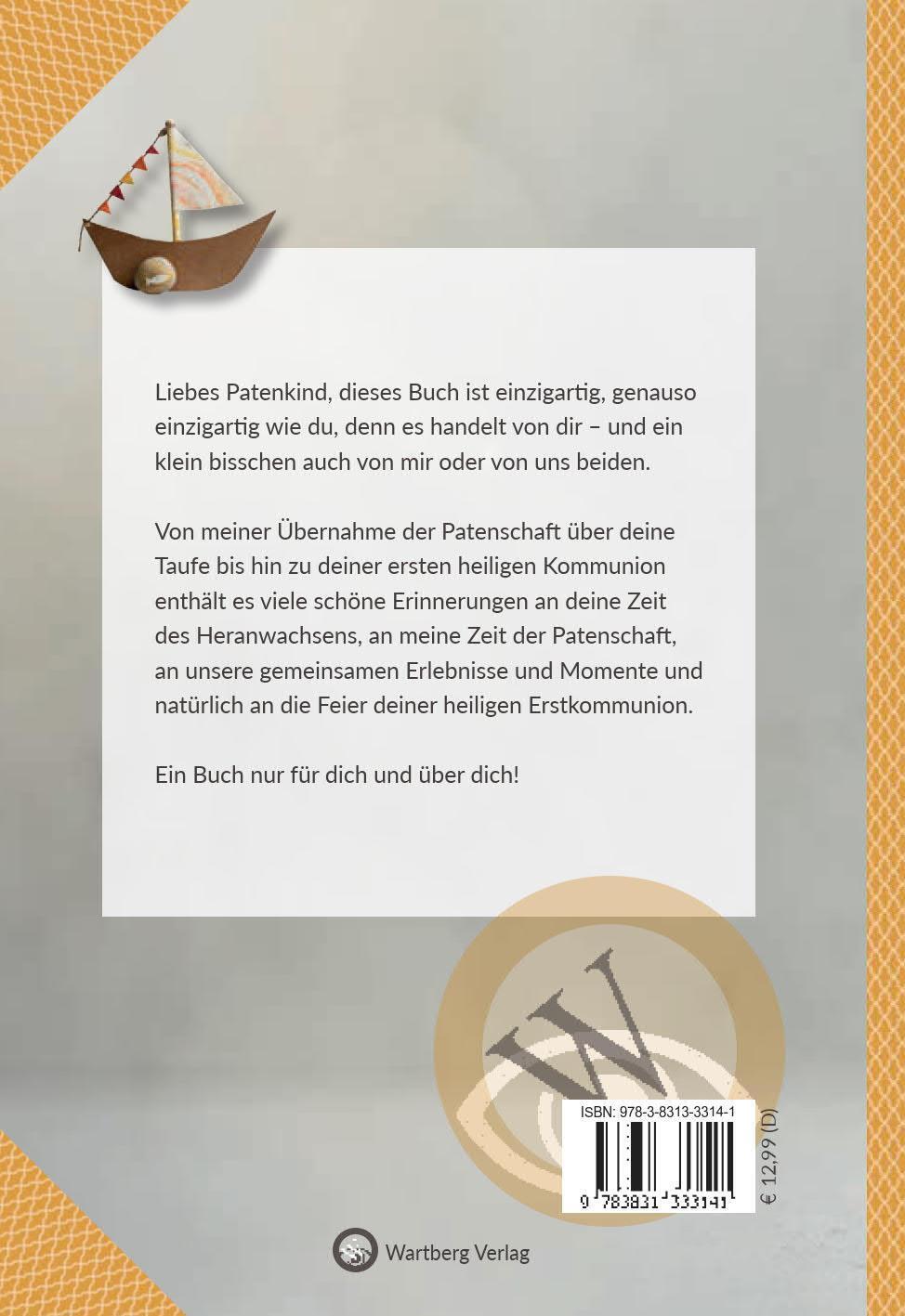 Thumbnail - Meinem Patenkind Zur Erstkommunion Ein Erinnerungsbuch Zum Ausfüllen