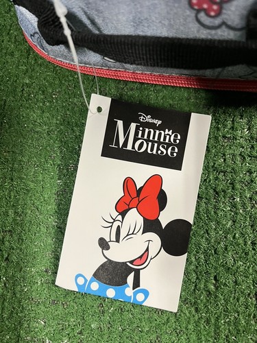 NEW Disney Minnie Mouse Insulated Lunch Box Bag Tote Cooler NWT w/ Bottle Pocket - Picture 5 of 6