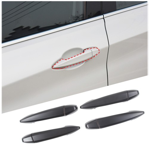 Matte Black Car Exterior Door Handle Trim For BMW 1 Series 2 Series X5 2017-2019 - Picture 4 of 12