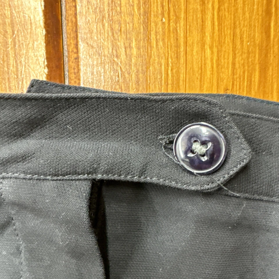 John Paul Richard NWT Woman’s 32x28 Solid Black Dress Pants Uniform - Image 2 of 4