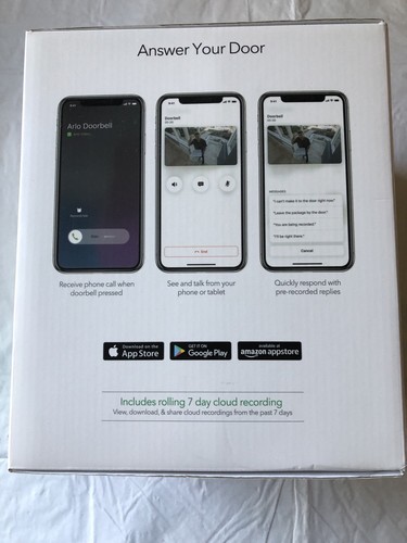 Timbre y timbre de audio Arlo Pro HD con cámara sin cables Plus - Imagen 2 de 4