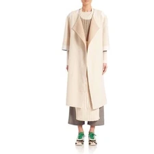 M. PATMOS Reversible Wool Travel Coat NWT Sz S